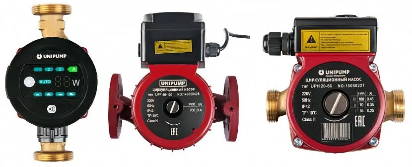 Циркуляционные насосы для системы отопления