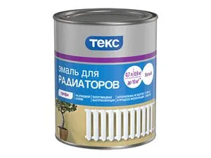 Эмаль для радиаторов Текс алкидная