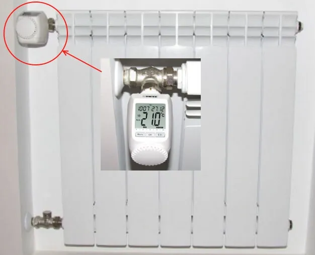 Терморегулятор для радиатора отопления ...