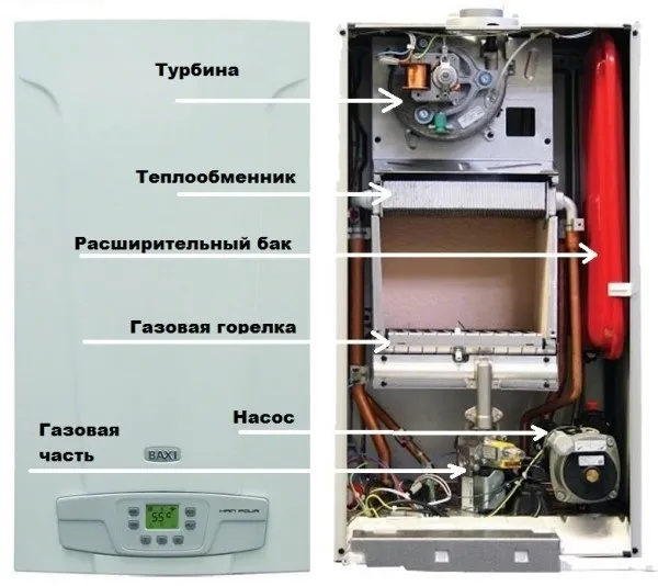 Монтаж газовых котлов baxi: схема подключения и инструкция для настройки