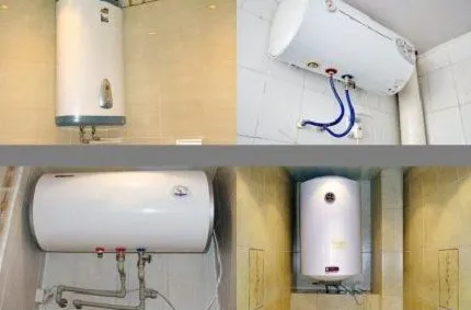 Подключение накопительных водонагревателей