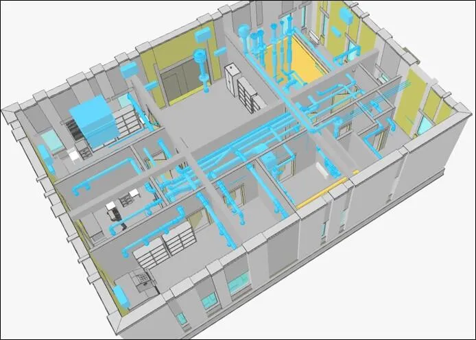 Model Studio CS Отопление и вентиляция