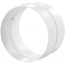 Соединитель пластиковый для круглых воздуховодов Ø100 (111)