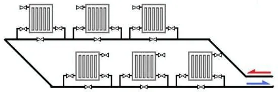 Система отопления ленинградка схема и рекомендации по монтажу